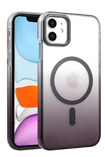 NewFace غطاء ماج سيف لامع متوافق مع آيفون 11 من تيك إم آر تي (122508) - أسود