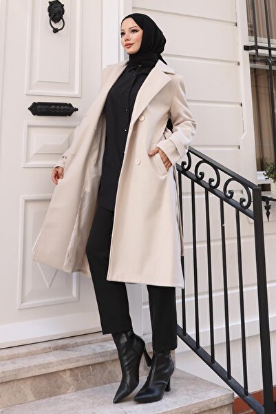 Missvalle Κασετίνα με ζώνη μπεζ 19271