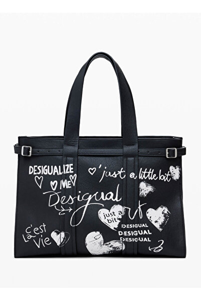 Desigual Siyah Kadın Omuz Çantası 25WAXPA52000