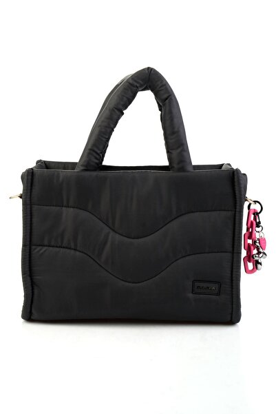 Bambi Siyah Kadın El Çantası C06672190385