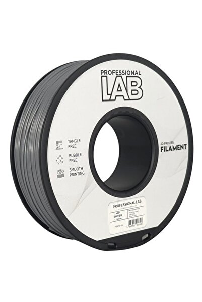 Professional LAB Filament ABS + Silver (silver) 1.75 mm 1 kg