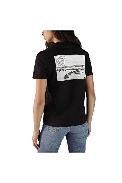 Calvin Klein Tricou LANDSCAPE PHOTO REGULAR TEE Femei
