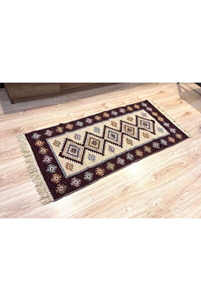 Casa de vis Online Traditional style carpet, cotton with jute, Casa De Vis Online, brown, 60 x 150 CM