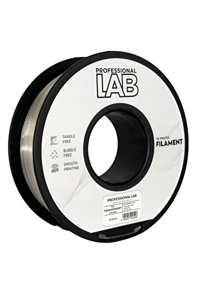Professional LAB Professional Filament LAB PLA Transparent 1.75 mm 1 kg