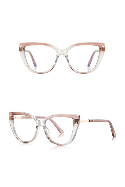 Techsuit Women's anti-reflective computer glasses Techsuit, nude pink, 2259