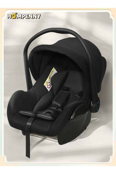 Hompenny مقعد سيارة فاخر متعدد الأغراض للأطفال وحاملة أطفال بمقبض
