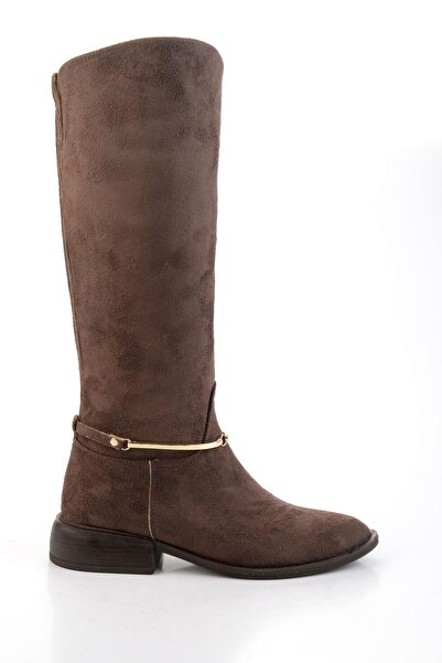 Bambi Kahve Kadın Çizme K03429220072