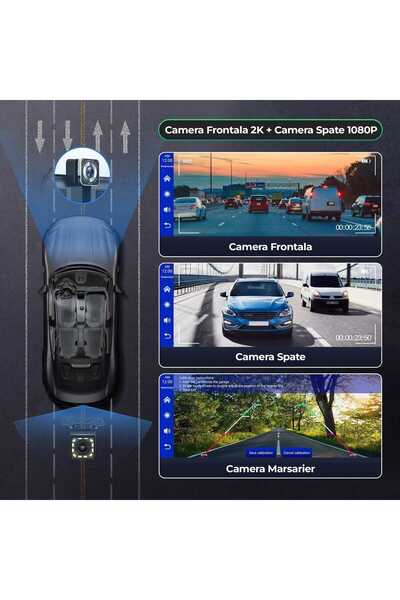 Timebox Car Stereo 10.26" 2K IPS Display Wireless CarPlay Android Auto Dash Cam 64GB GPS