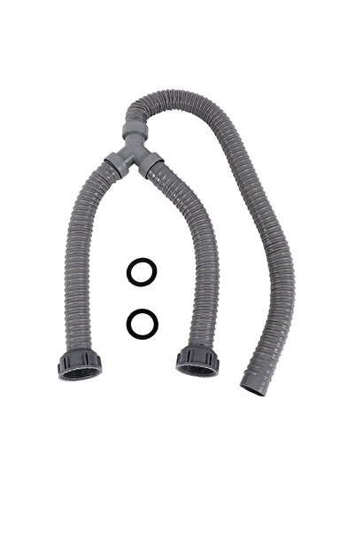 Lawazim Y Drain Pipe 35x35x70cm - Flexible Plastic Sewer Pipe for Kitchen Bathroom Sink Plumbing