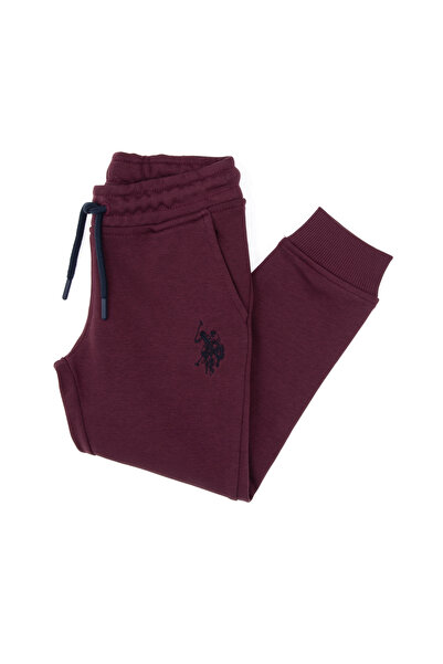 U.S. Polo Assn. Boy's Burgundy Sweatpants 50314026-Vr177