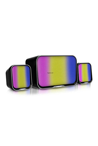 Salpido Caproni107 Multimedia Speakers, Powerful Sound,Bluetooth and Dynamic Lighting,Volume control