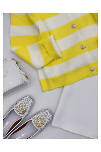 YEDİLALE Women's Knitwear Cardigan Skirt Set [Only the Cardigan and Skirt Are Included in the Price]