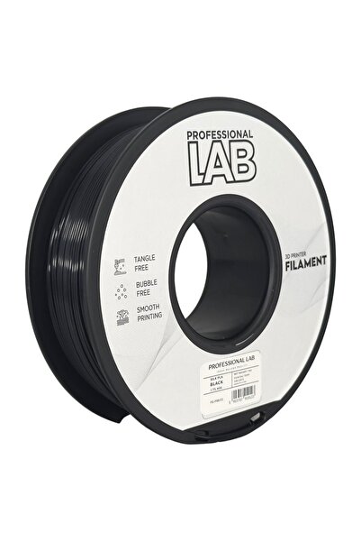Professional LAB Professional Filament LAB Silk PLA Black 1.75 mm 1 kg