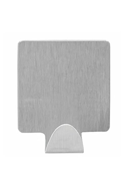 SEPIO Set 3 agatatori cuier autoadezive, dreptunghiulare, inox,