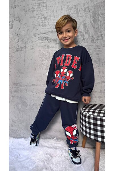 Alvadonna Spider-Man Boys' Top and Bottom Set