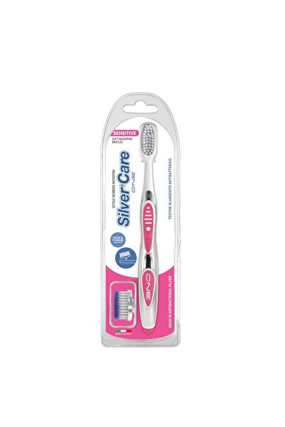 SILVER CARE ONE Sensitive Toothbrush + Refill - Soft