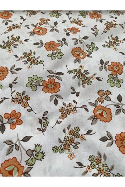 Bonny Home غطاء لحاف من القطن بنسبة 100% بنمط زهور برتقالية من فيرا، غطاء سري...