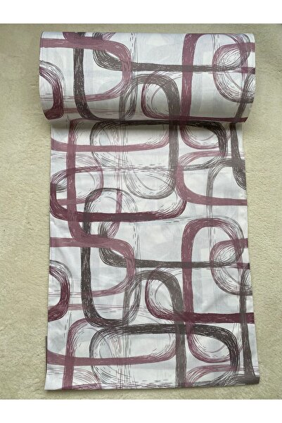 Bonny Home غطاء لحاف من القطن 100% بنمط خطوط من ماغنيرا، غطاء سرير من القماش بالمتر، عرض واسع |   100-240 سم