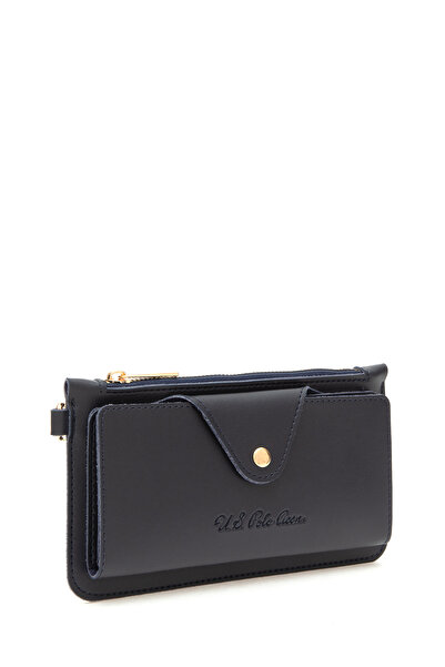 U.S. Polo Assn. Women's Navy Blue Wallet 50316864-Vr033