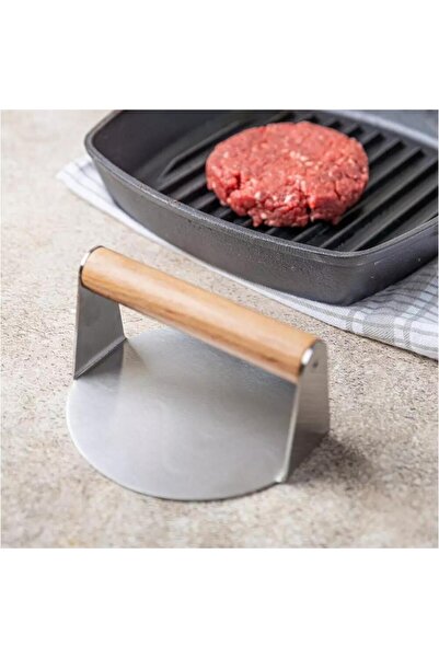 Klausberg Stainless steel hamburger meat press, diameter 14cm King Hoff