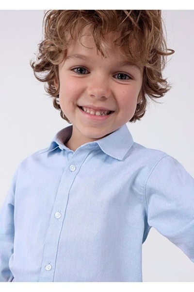 MAYORAL Cămașă albastră pentru băiat 146