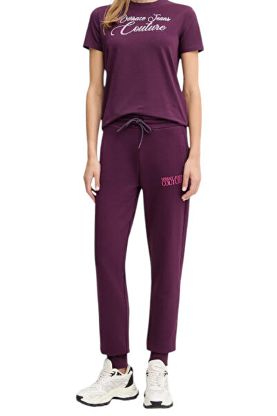 Versace Women's Trousers Pantalone Generico Sweatpants - Purple
