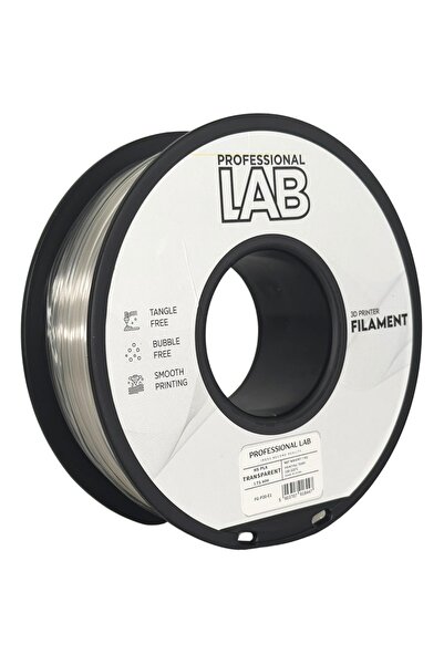 Professional LAB Professional Filament LAB Hi Speed PLA Transparent 1.75 mm 1 kg