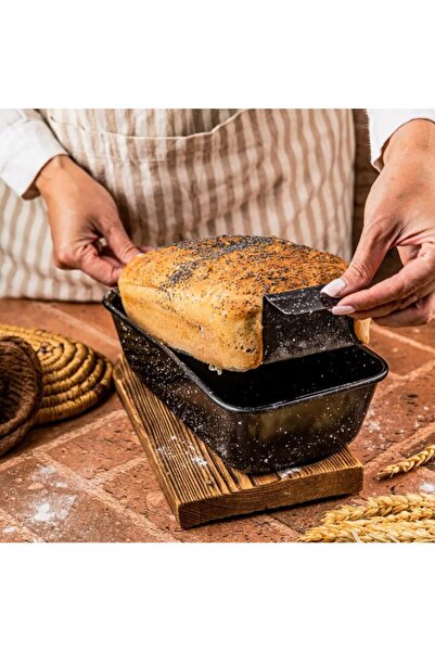 Kinghoff Forma, tava pentru copt neagra, cu insertie pentru scoatere, 24 x 13...