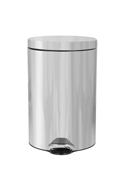 Powerx Pedal bin, 12 liter capacity, silver,