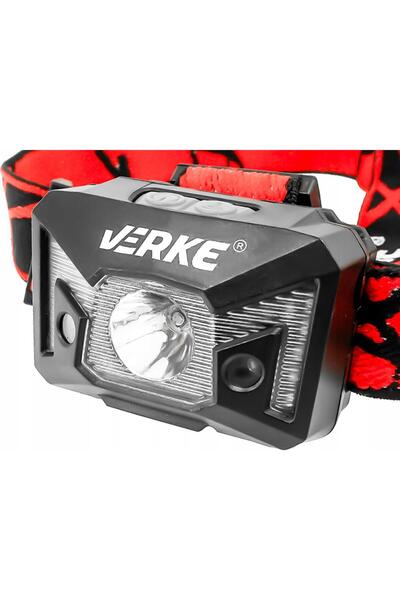 VERKE Workshop lamp, head-mounted, with battery 125 Lm 1200 Mah,