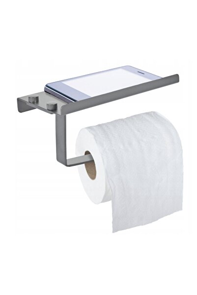 SEPIO Suport pentru hartie igienica, 8,5 x 17,5 x 8 cm, gri,