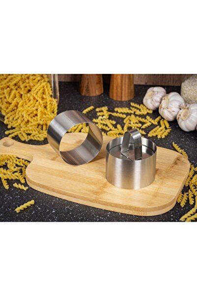 Kinghoff Forma rotunda tăierea și decorarea prajiturilor, mancarurilor, 5 x7....