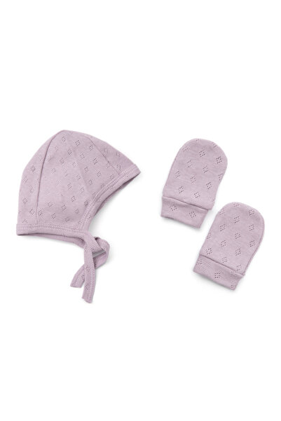 OEM Newborn hat and gloves set - pink