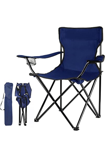 Generic Foldable Camping Chair - Lightweight, Instant Setup for Beaches, Lawn...