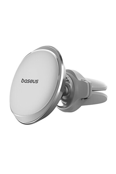 Baseus Air Vent Magnetic Araç İçi Telefon Tutucu - Gümüş