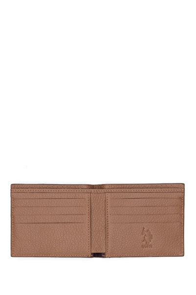U.S. Polo Assn. Men's Tan Wallet 50314745-Vr099
