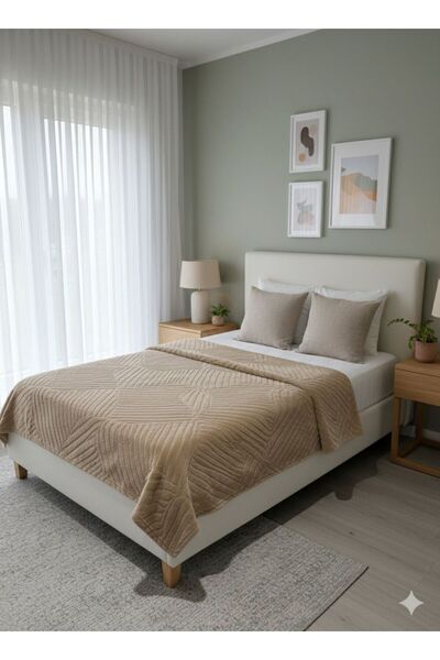 Merinos Elegant Embosed Single Person Mink Blanket