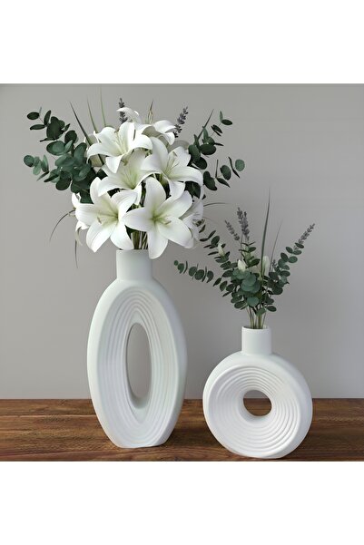 misefhome Bohemian Style Nordic 2-Piece Large Size Vase Gift Pinterest Pampas Decorative Items High Quality
