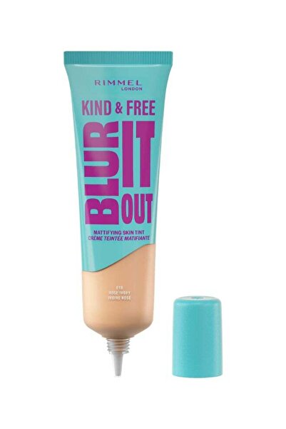 Rimmel LONDON Kind And Free Blur It Out Mattifying Skin Tint 010 Rose Ivory 30Ml