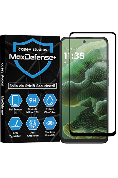 Casey Studios Folie Sticla Motorola Moto G35, Full Cover 3D, Ultra HD, Anti Z...