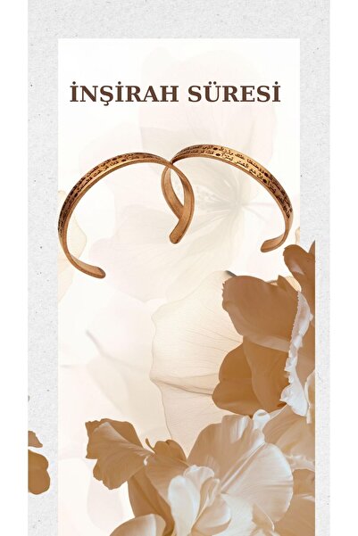 Combin Accessory Inşirah Time Copper Bracelet