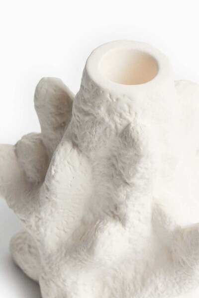 H&M Stoneware candle holder