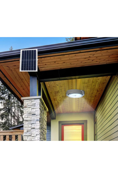 BASE Solar wall light 200 W diameter 320 mm and remote control cool white