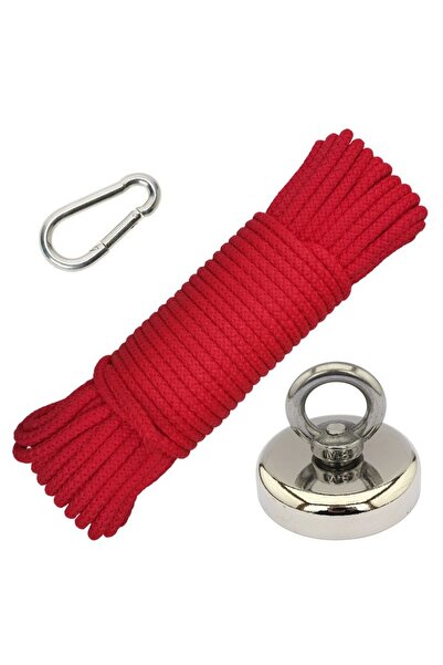 Magneo Smart Σετ μαγνητικού ψαρέματος: Μαγνήτης D60 + σχοινί 6 mm x 20 m + καραμπίνερ