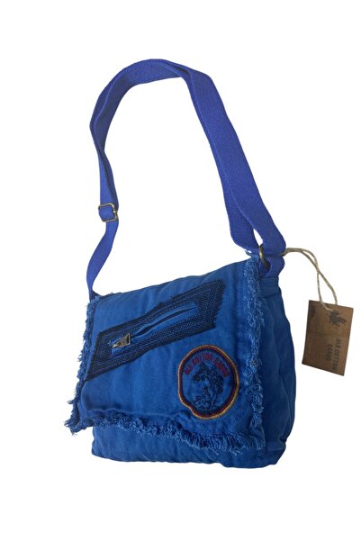 Old Cotton Vintage Small Casual Unisex Daily Crossbody Messenger Bag S Size 26X20Cm