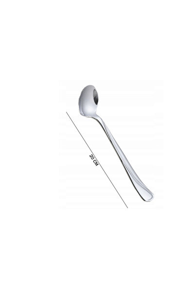 Kinghoff Dessert spoon set, stainless steel, 6 pieces, 22 cm,
