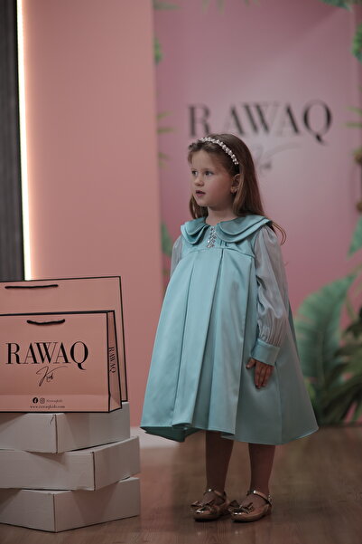 Miss Lorin Kids Peter Pan collar Chiffon Dress