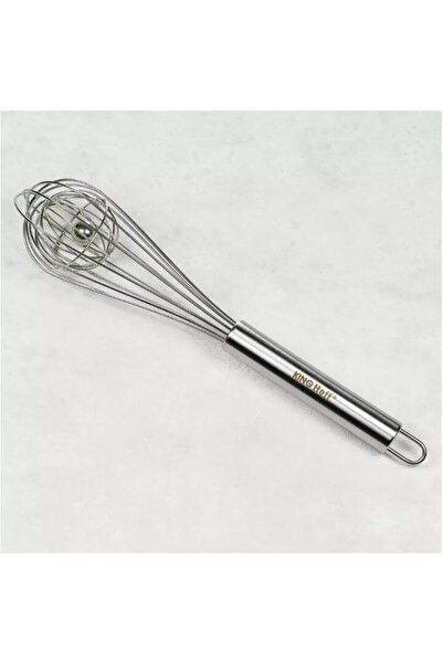 Kinghoff Stainless steel whisk, 26 cm, with ball inside for high efficiency,
