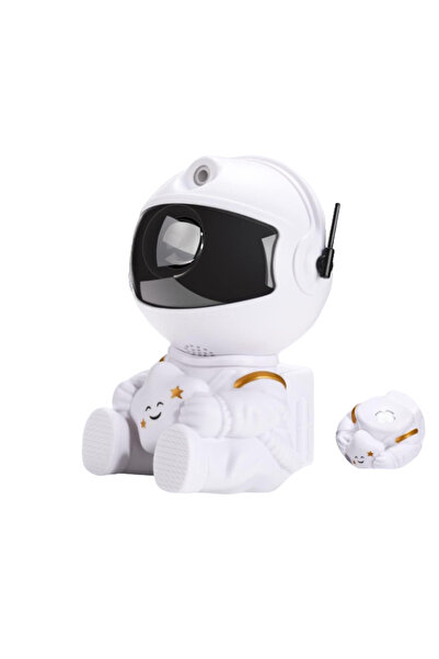 Alex Mini Proiector Astronaut cu Lumina de Noapte si Difuzor