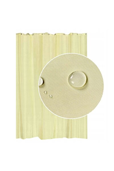 SEPIO Perdea pentru cabina dus, 180x200 cm, bej,